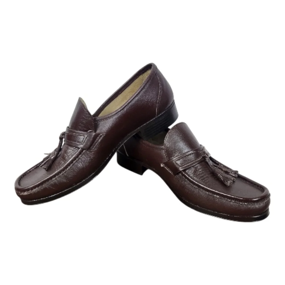 WEYENBERG Brown Tassel Loafers Women's Size 9-9.5, Mens Size 8.